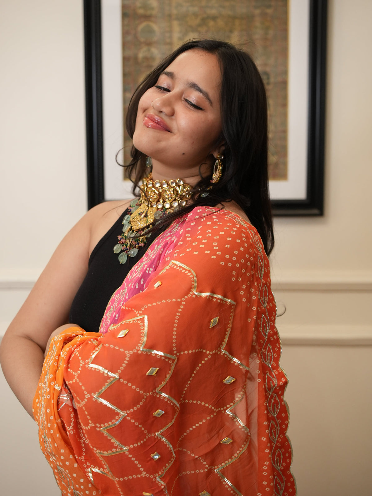 Indian Wedding Guest Outfit for the USA