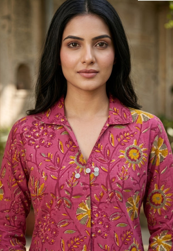 Woman wearing Coord Set | Kunvarani