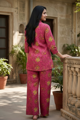 Woman wearing Coord Set | Kunvarani
