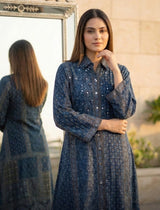 Woman wearing Crepe Coord Set | Kunvarani