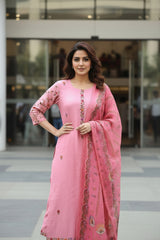 Pink Kurta Set